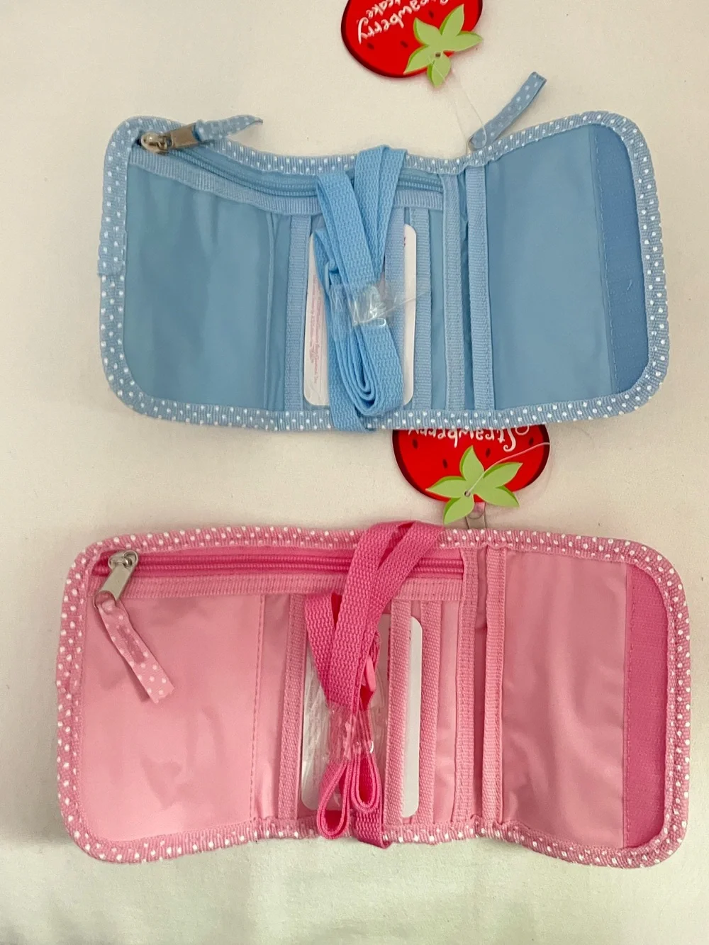 Vintage Strawberry Shortcake Kids Wallet - Y2K Deadstock